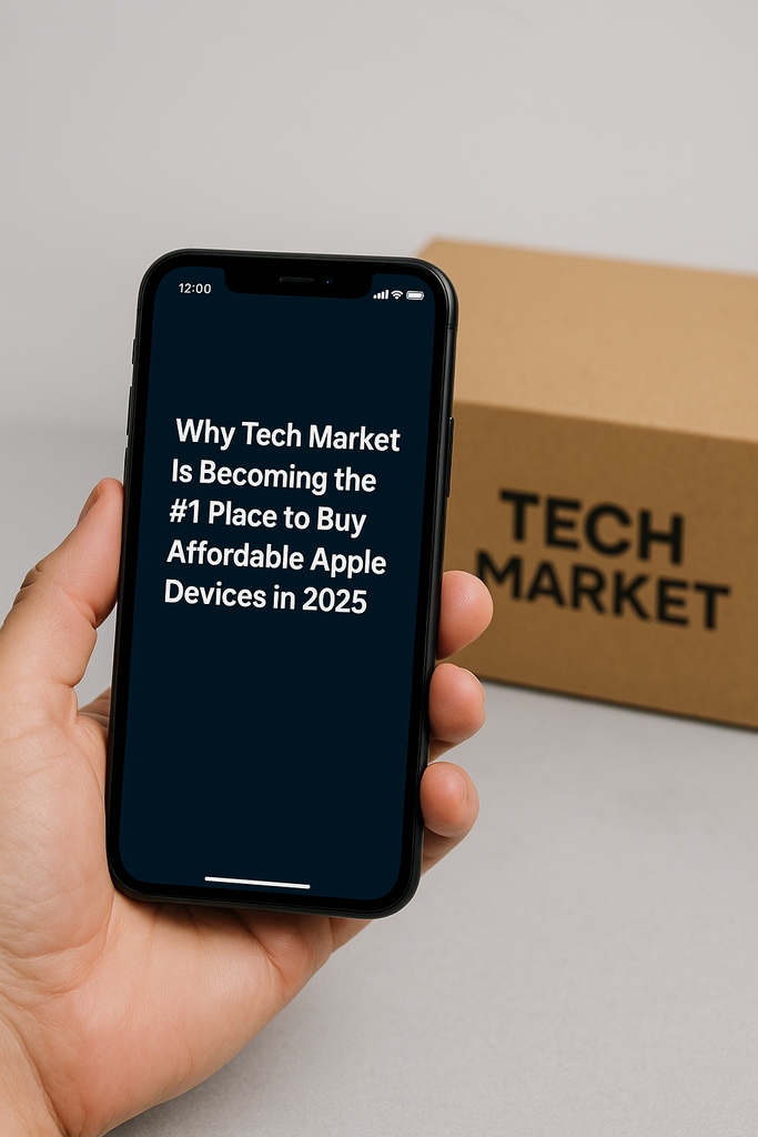 Why Tech Market Is Becoming the #1 Place to Buy Affordable Apple Devices in 2025