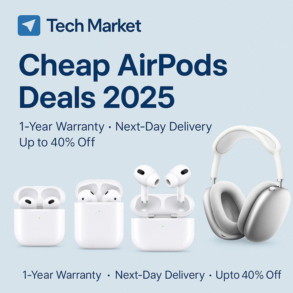 Cheap AirPods Deals 2025 – Buy AirPods Online with Warranty