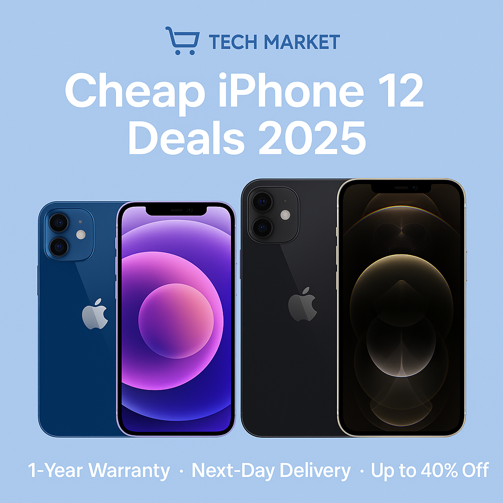Cheap iPhone 12 Deals 2025 – Buy iPhone 12 Online Today