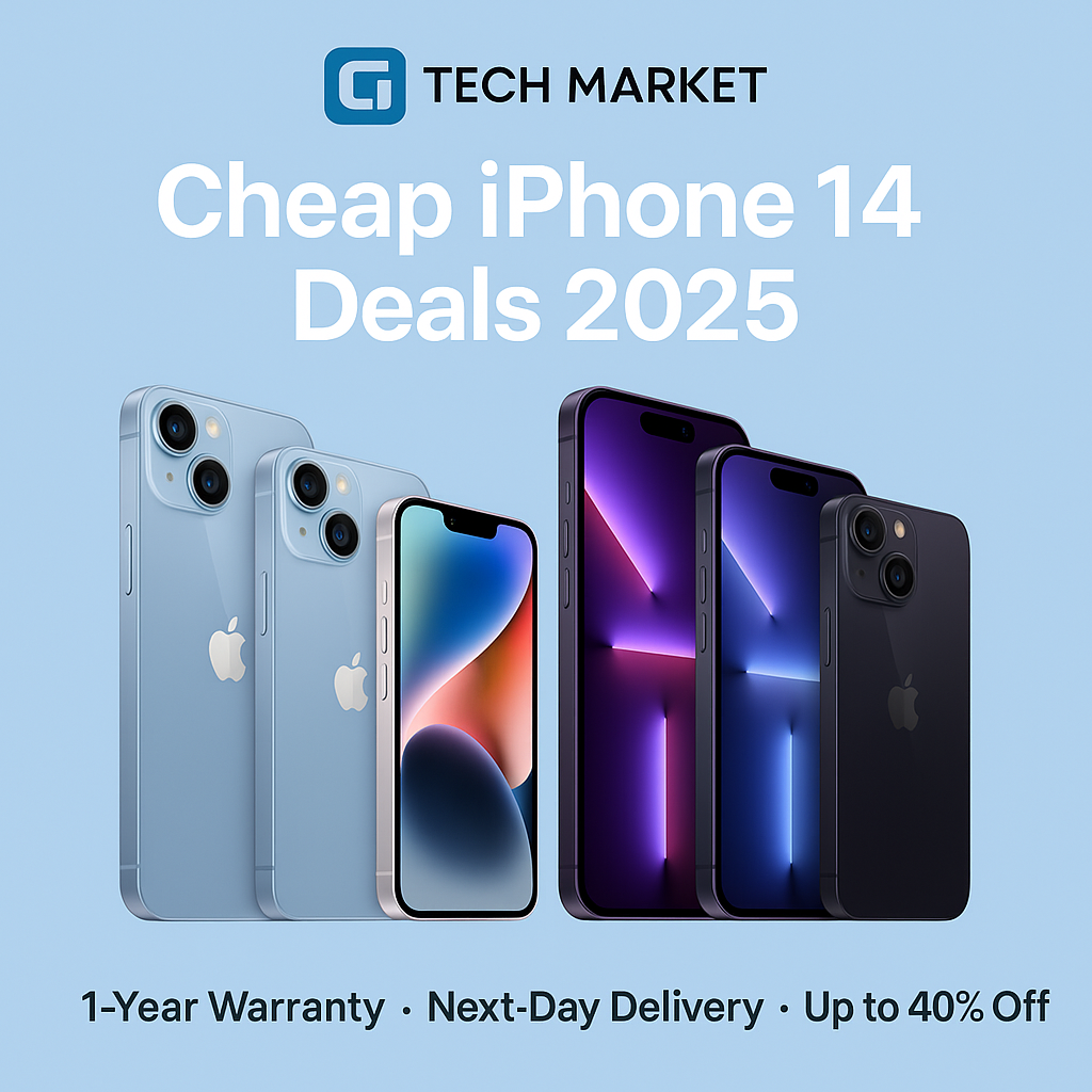 Cheap iPhone 14 Deals 2025 – Buy iPhone 14 Online Today