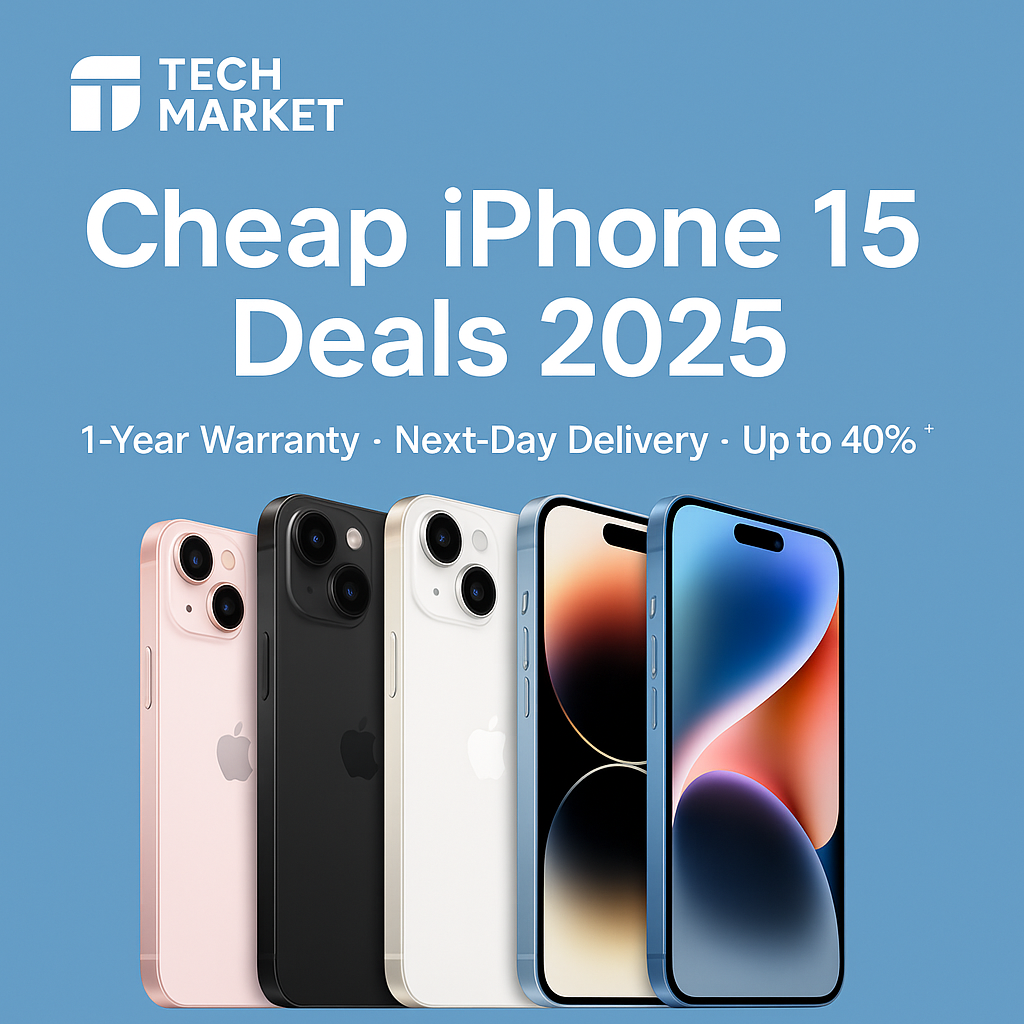 Cheap iPhone 15 Deals 2025 – Buy iPhone 15 Online Today
