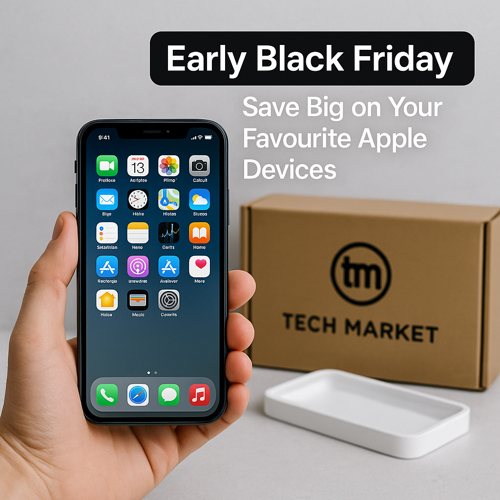 🖤 Early Black Friday Tech Deals — Save Big on Your Favourite Apple Devices