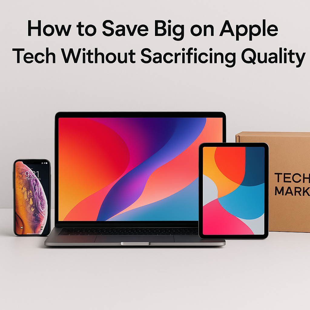 How to Save Big on Apple Tech Without Sacrificing Quality