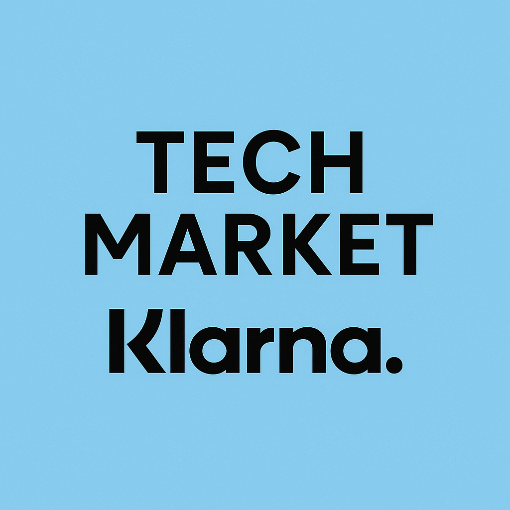 Shop Smart with Klarna at Tech Market – Pay Later, Interest-Free