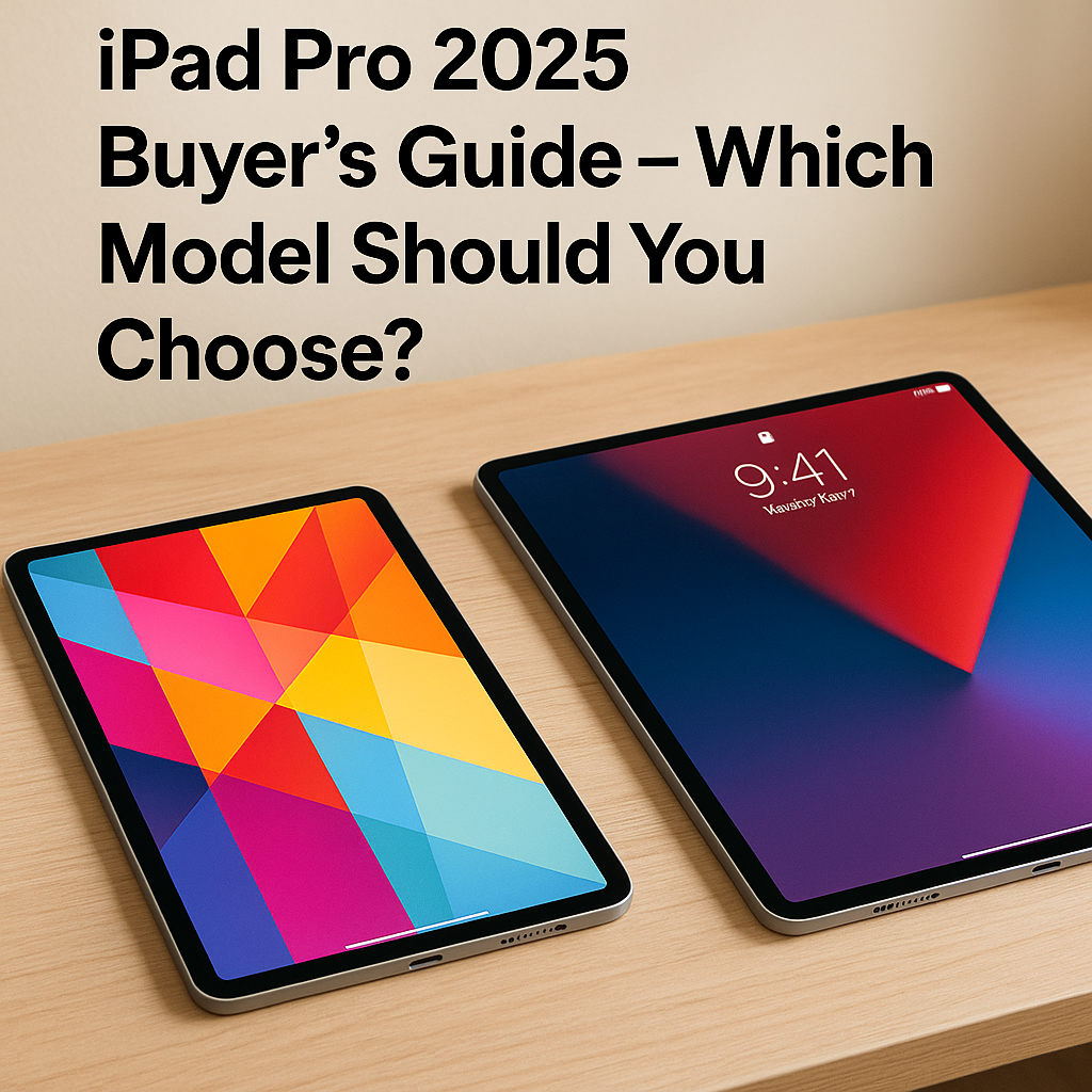 iPad Pro 2025 Buyer’s Guide – Which Model Should You Choose?