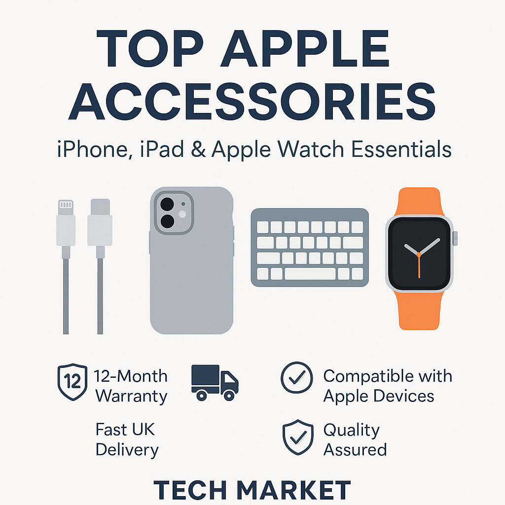 Top Apple Accessories You Need Right Now – iPhone, iPad & Apple Watch Essentials