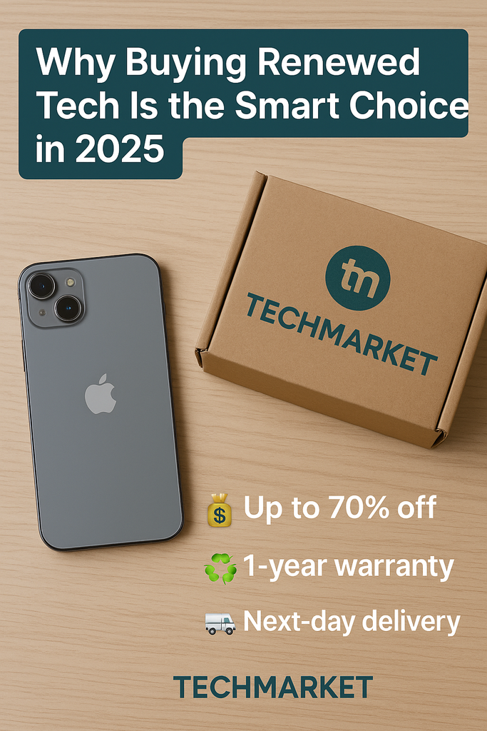 Why Buying Renewed Tech Is the Smart Choice in 2025