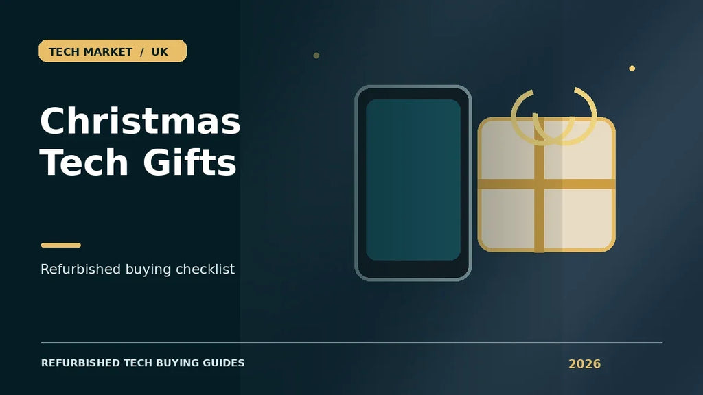 Christmas Refurbished Tech Gift Guide UK 2026: Buying Checklist