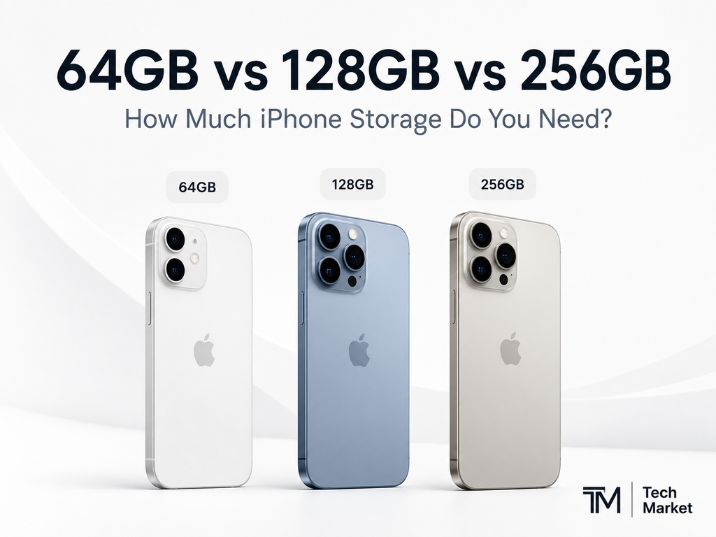 How Much iPhone Storage Do You Need? 64GB vs 128GB vs 256GB in 2026
