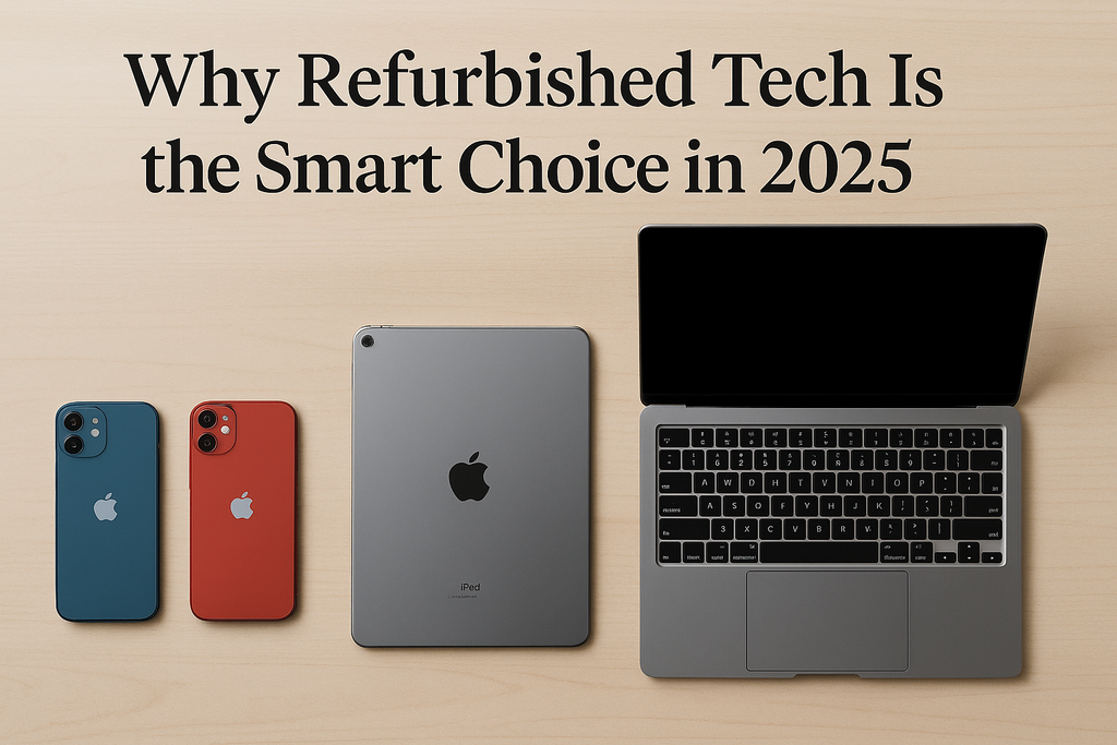 Why Refurbished Tech Is the Smart Choice in 2025 (And Where to Buy It)