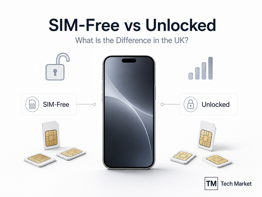 SIM-Free vs Unlocked Phones: What Is the Difference in the UK?