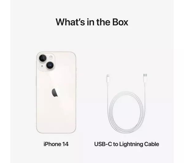 Apple iPhone 14 128GB Starlight Pristine