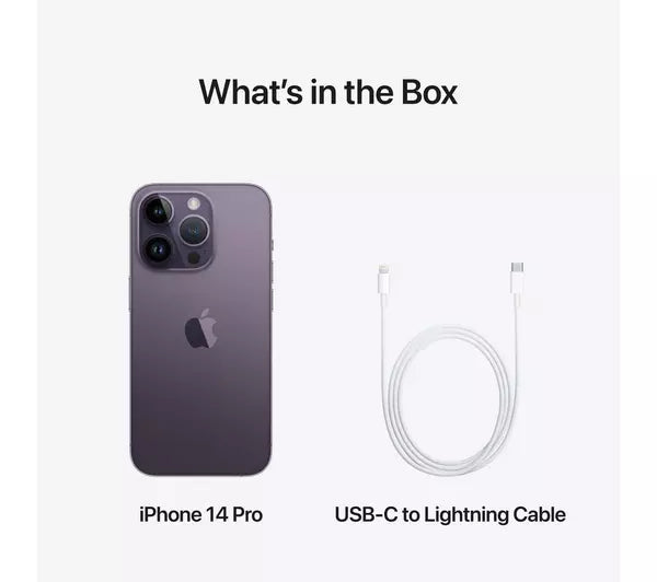 Apple iPhone 14 Pro 256GB Deep Purple Unlocked Good