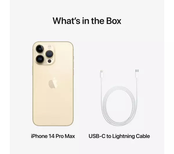 Apple iPhone 14 Pro Max 512GB Gold Unlocked Good