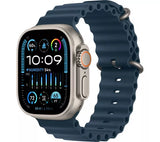 Apple Watch Ultra 2 GPS + Cellular Titanium 49MM Blue Ocean Band - Very Good