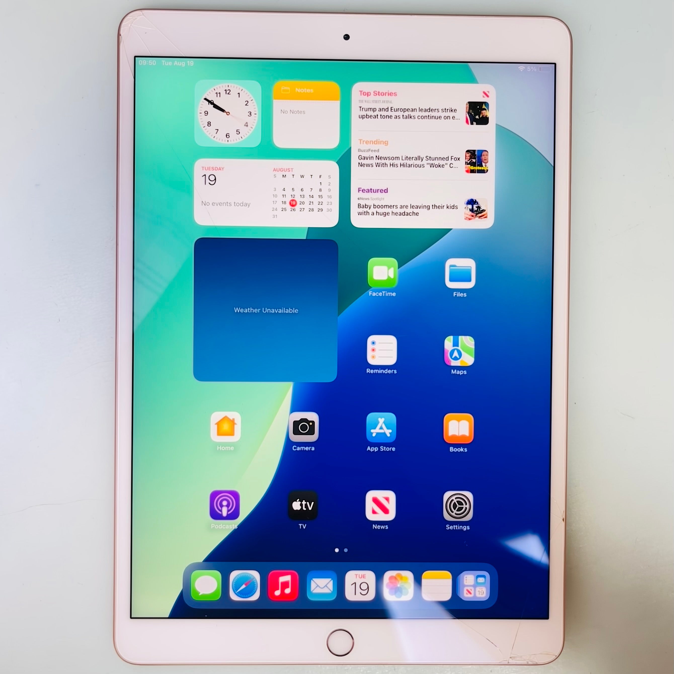 Apple iPad Air 3 64GB Gold Wi-Fi (READ DESCRIPTION) REF#81336