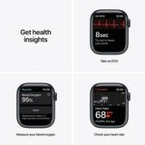 Apple Watch Series 7 GPS + Cellular - Blue Aluminium with Midnight Sport Band - 45mm - Good