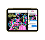 APPLE 10.9" iPad Cellular - 256GB, Silver - Very Good
