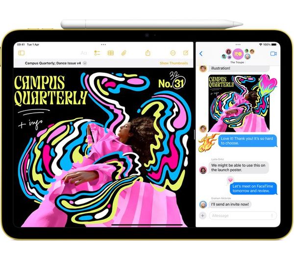 APPLE 11" iPad Cellular (2025) - 128GB, Pink - Pristine