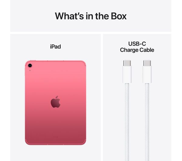 APPLE 11" iPad Cellular (2025) - 128GB, Pink - Pristine