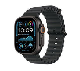 APPLE Watch Ultra 2 Cellular - 49mm Black Titanium Case with Black Ocean Band - Very Good