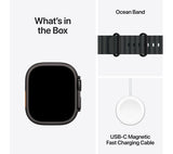 APPLE Watch Ultra 2 Cellular - 49mm Black Titanium Case with Black Ocean Band - Very Good
