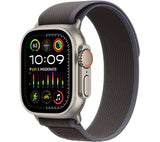 APPLE Watch Ultra 2 Cellular - 49mm Titanium Case with Black & Blue Trail Loop, S/M - Very Good