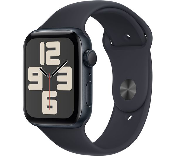 APPLE Watch SE (2023) - 44mm Midnight Aluminium Case with Midnight Sport Band, S/M
