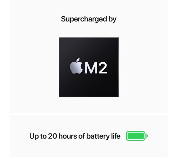 Apple MacBook Pro 13.3" M2 8GB RAM,  256GB SSD Silver – Good