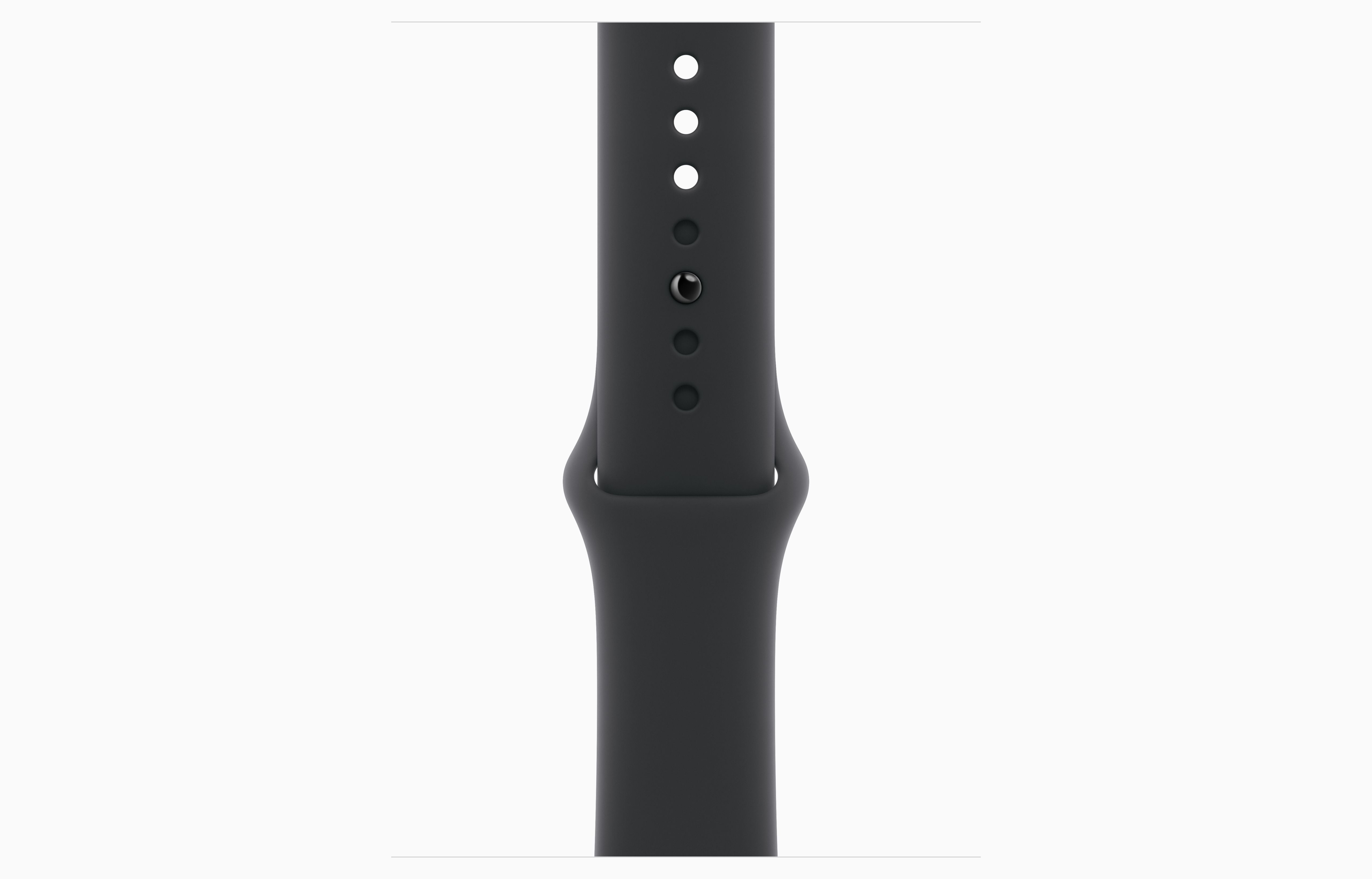 APPLE Watch Series 10 Cellular, 46mm Silver Aluminium Case with Black Sport Band - M/L - Pristine