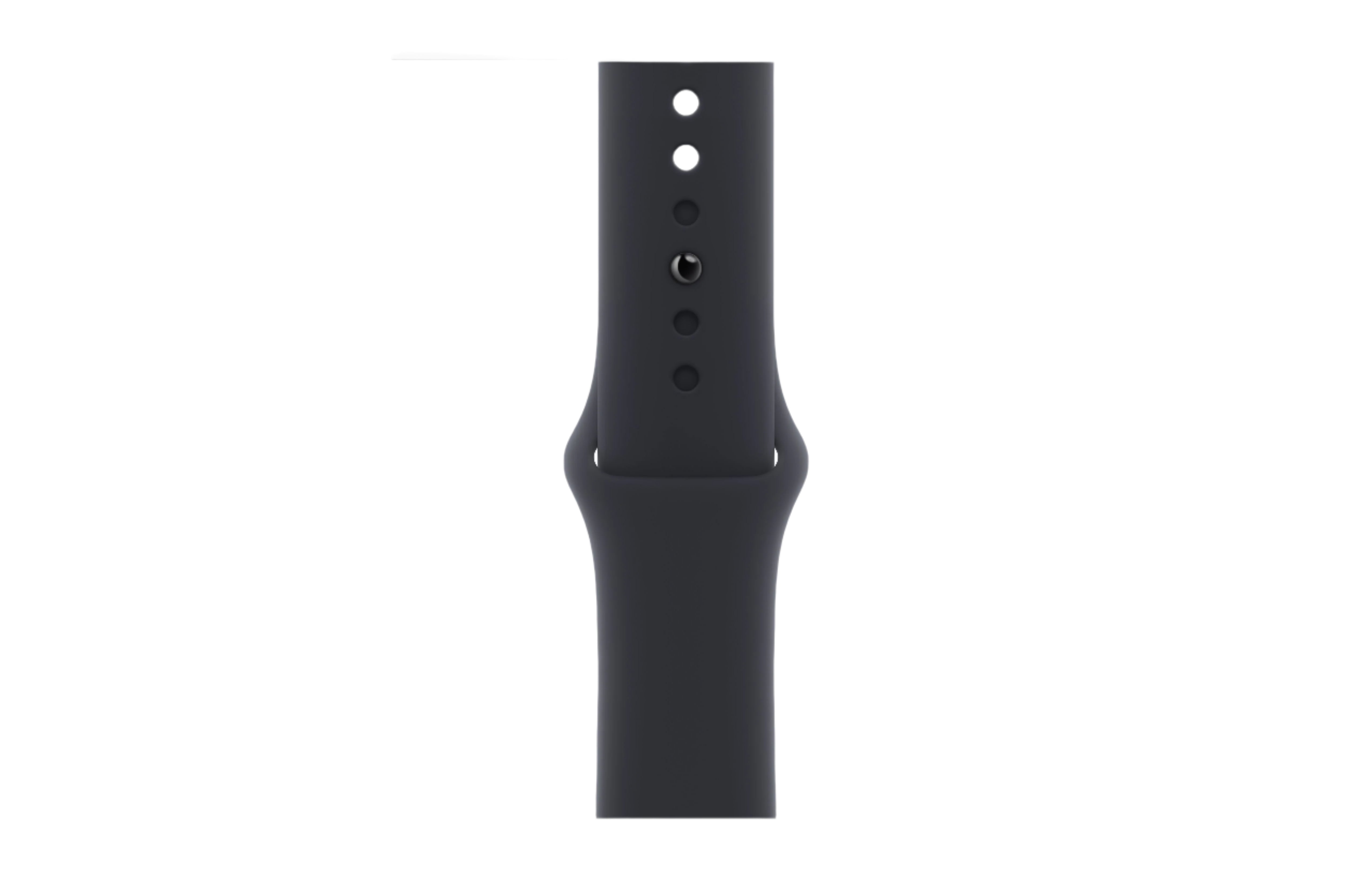 Apple Watch Series 8 GPS + Cellular, 41mm Starlight Aluminium Case with Midnight Sports Band - Acceptable