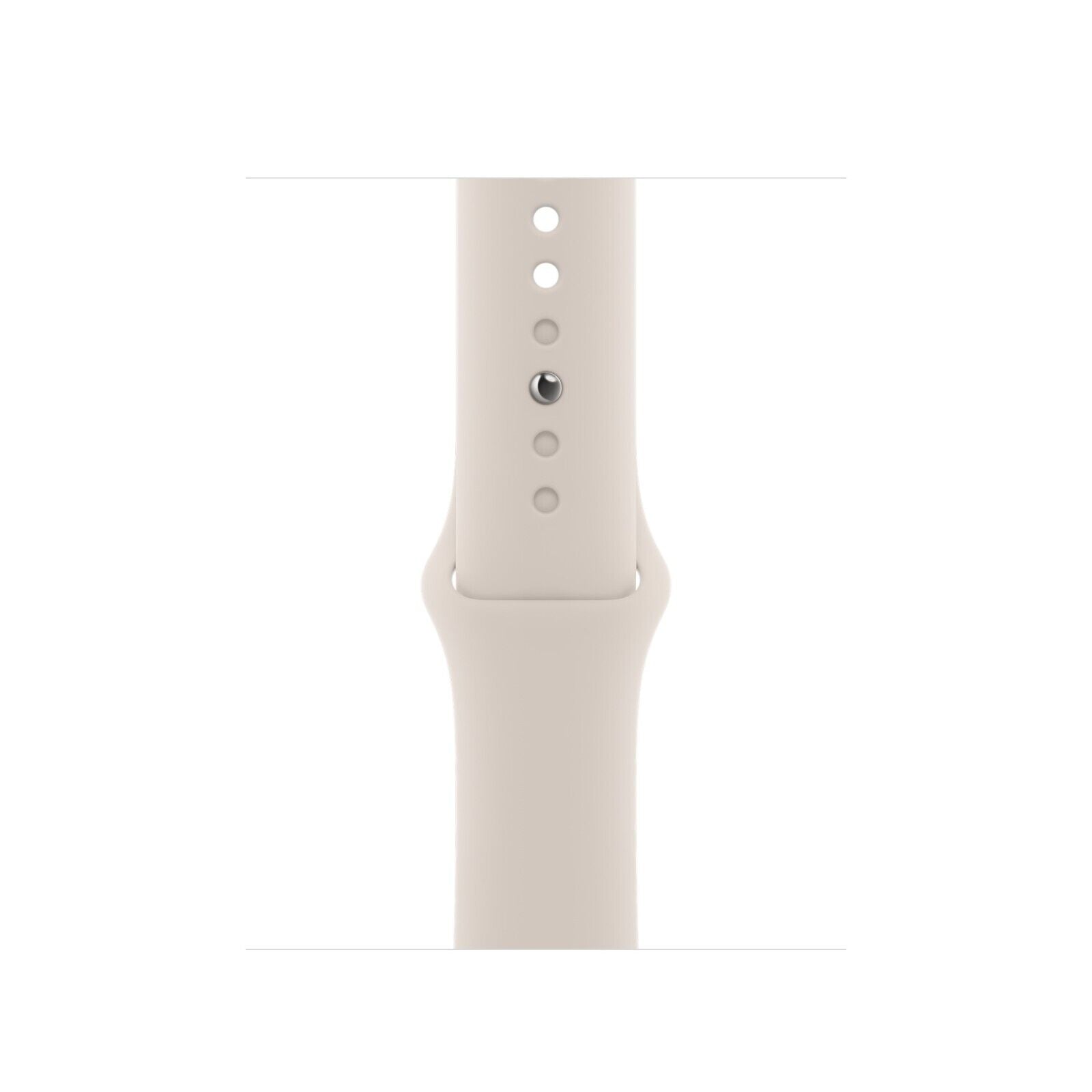Apple Watch Sport Band – Starlight – 45mm (S/M & M/L)