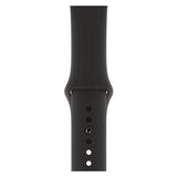 Apple Watch Series 7 GPS + Cellular - Silver Stainless Steel with Midnight Sport Band, 45mm - Good