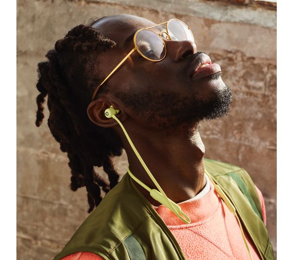 BEATS Flex Wireless Bluetooth Earphones - Citrus Yellow