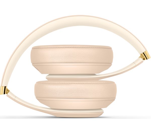 BEATS Studio 3 Wireless Bluetooth Noise-Cancelling Headphones - Desert Sand - Good