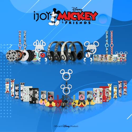 Disney Minnie Mouse Clip On Selfie Ring Light for Phone - Minnie Rechargeable LED Ring Light for iPhone and Other Devices- Minnie Mouse Small Ring Light - 3 Light Setting