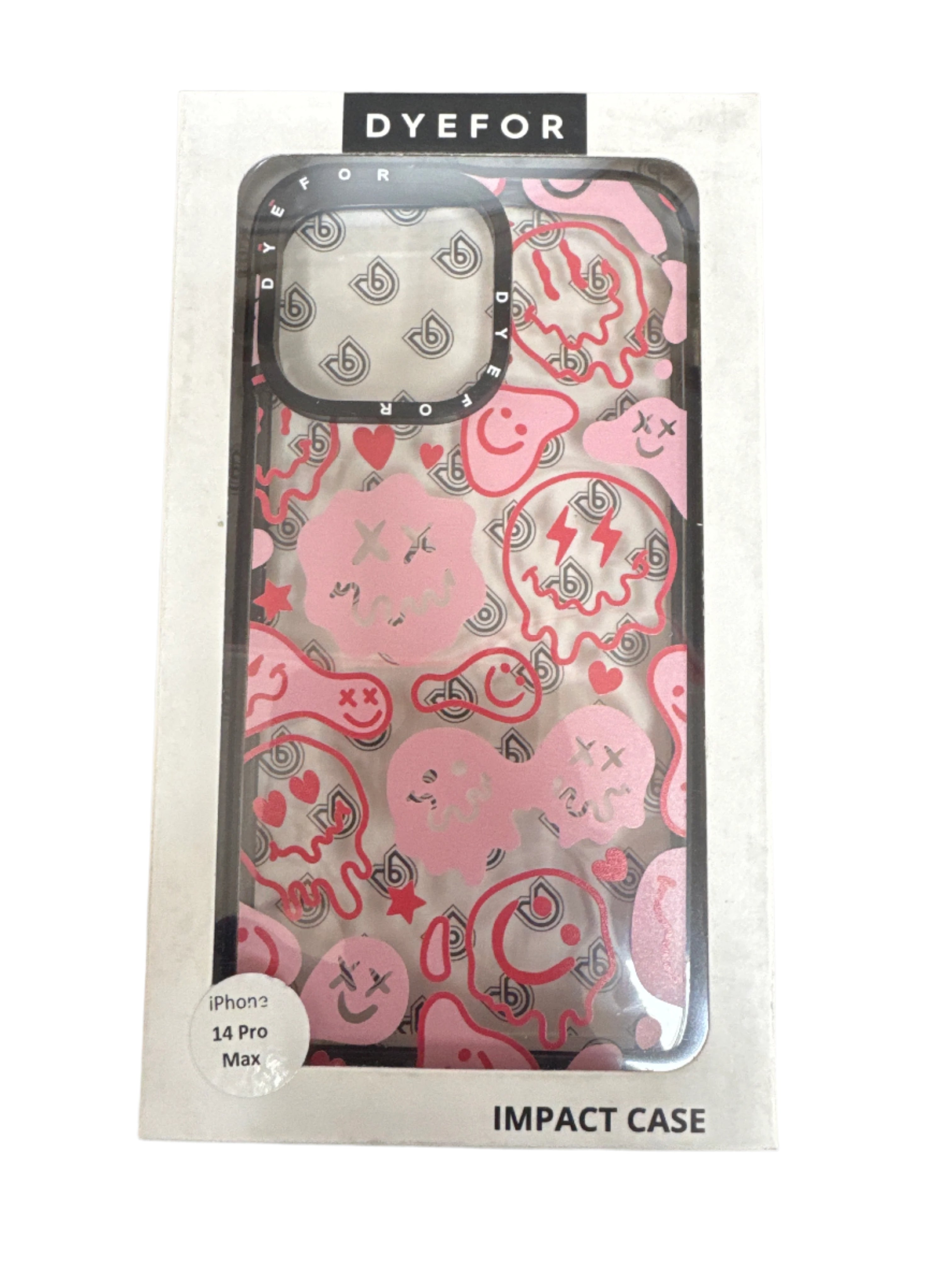 Dyefor Pink Face iPhone 14 Pro Max Case