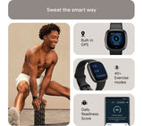 FITBIT Versa 4 Smart Watch - Black & Graphite - Good