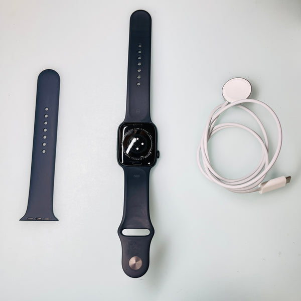 Apple Watch Series 8 GPS Aluminium 45MM Midnight Good Condition REF#63414