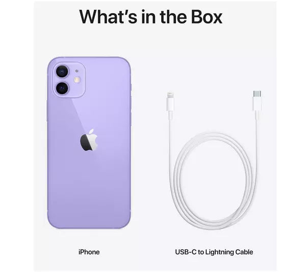 Apple iPhone 12 128GB Purple Unlocked Pristine