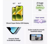 Apple iPhone 14 128GB Yellow Pristine