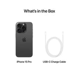 Apple iPhone 15 Pro 128GB Black Titanium Unlocked Pristine