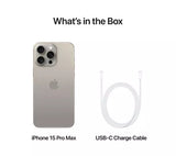 APPLE iPhone 15 Pro Max - 256 GB, Natural Titanium - Pristine