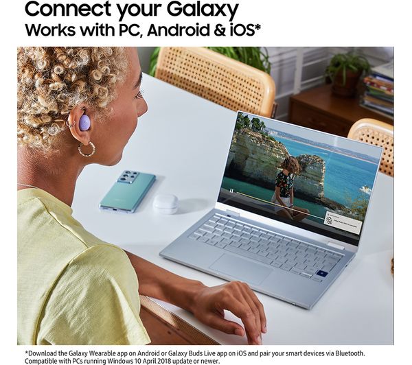 SAMSUNG Galaxy Buds2 - Light Violet - Pristine