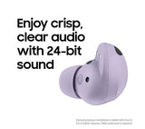 SAMSUNG Galaxy Buds2 Pro Wireless Bluetooth Noise-Cancelling Earbuds - Bora Purple - Pristine