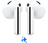 SAMSUNG Galaxy Buds3 Wireless Bluetooth Noise-Cancelling Earbuds - White - Pristine