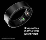 SAMSUNG Galaxy Ring - Titanium Black, Size 12 - Acceptable