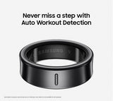 SAMSUNG Galaxy Ring - Titanium Black, Size 12 - Acceptable