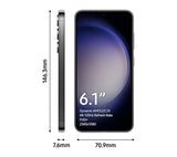 SAMSUNG Galaxy S23 - 128GB, Phantom Black - Acceptable