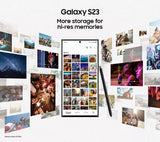 SAMSUNG Galaxy S23 - 128GB, Phantom Black - Acceptable